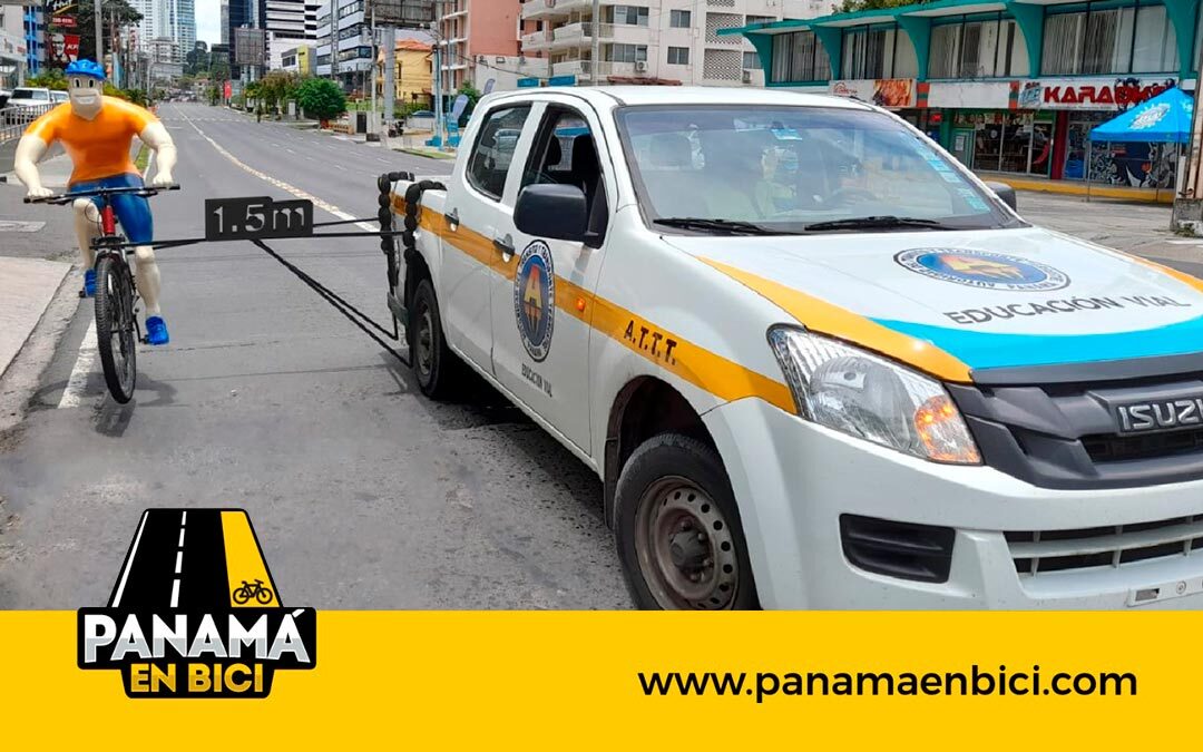 ¿Viste el carro de la ATTT en La Caravana del Tour de Panamá?
